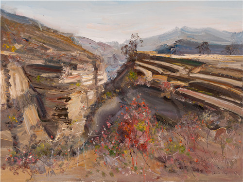 李豪油画作品