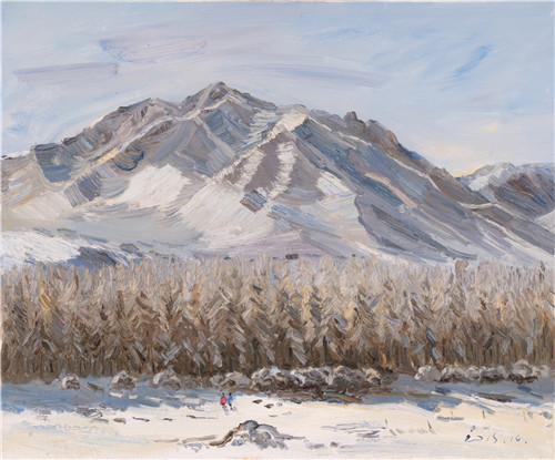 李豪油画作品