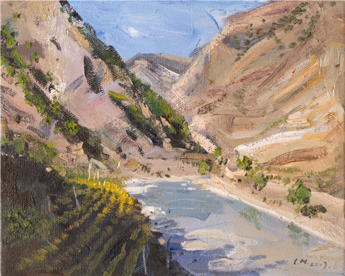 李豪油画作品