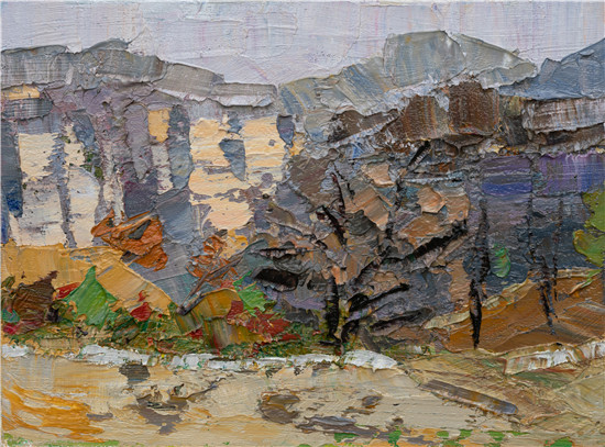 李豪油画作品