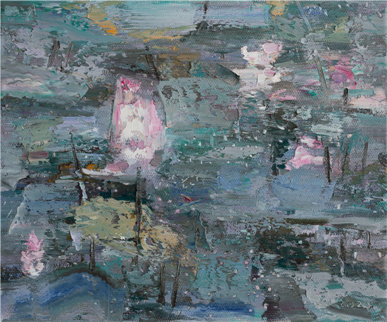 李豪油画作品