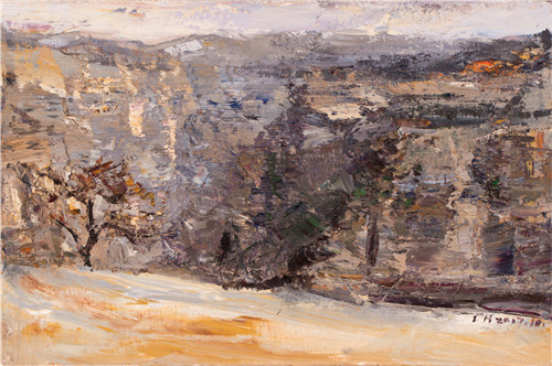 李豪油画作品