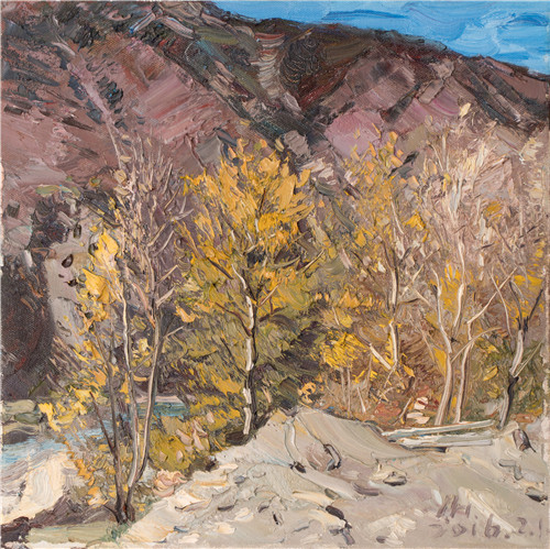 李豪油画作品