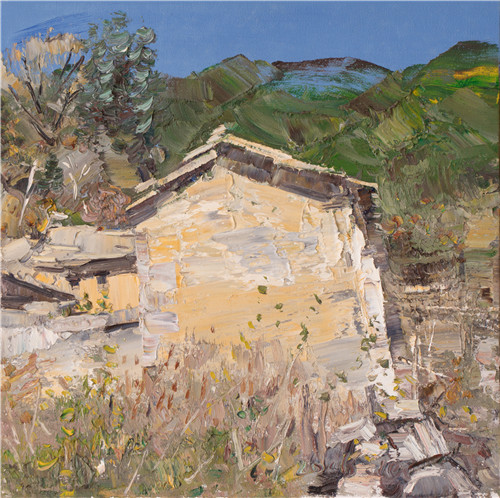 李豪油画作品