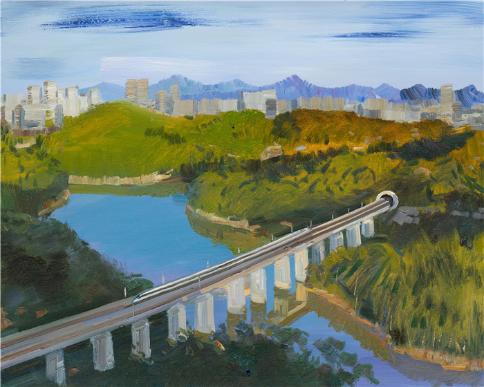 李豪油画作品