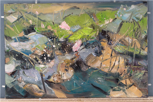 李豪油画作品
