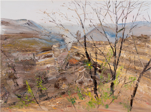 李豪油画作品