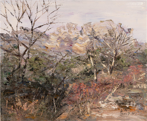 李豪油画作品