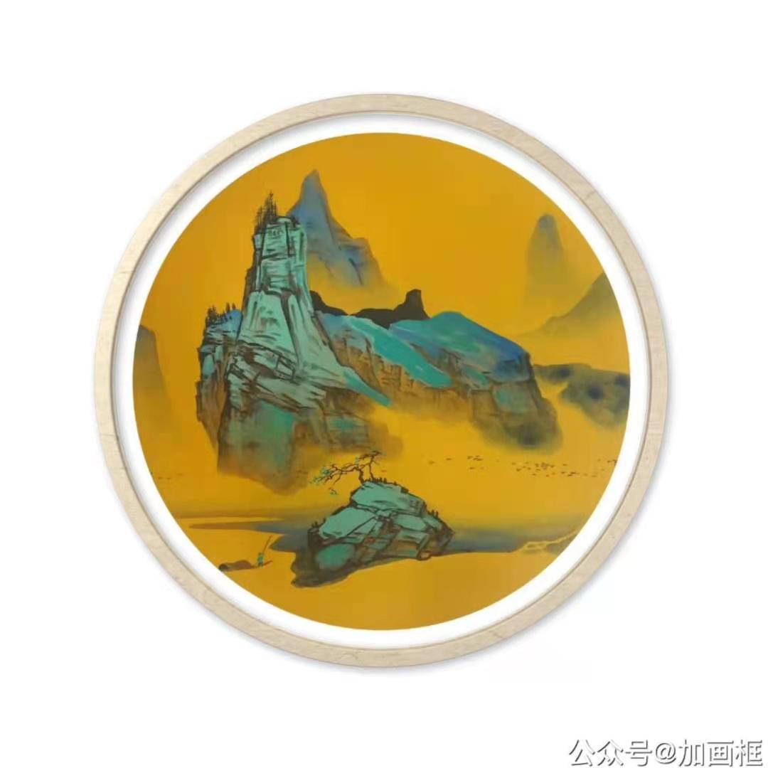 随心赋彩 李敏泼彩画