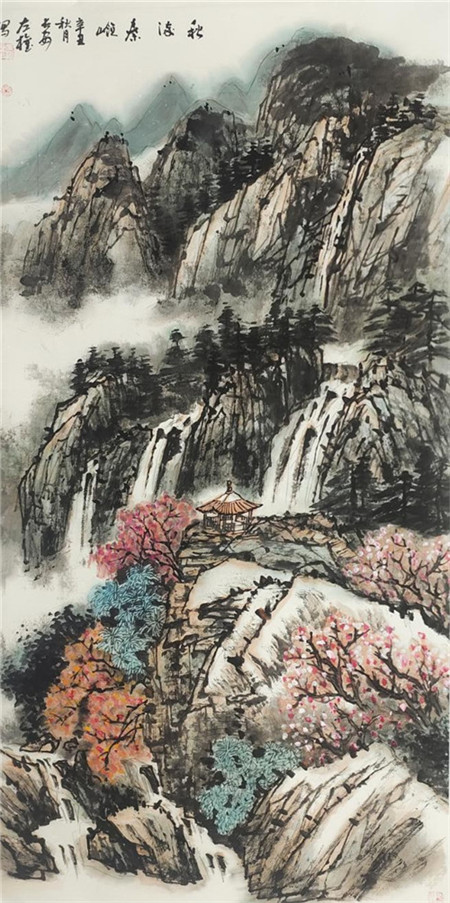 左权国画作品